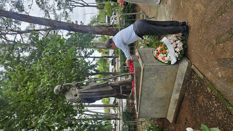Floral Tribute to Mahatma Gandhi on his death anniversary - 30 January 2026.